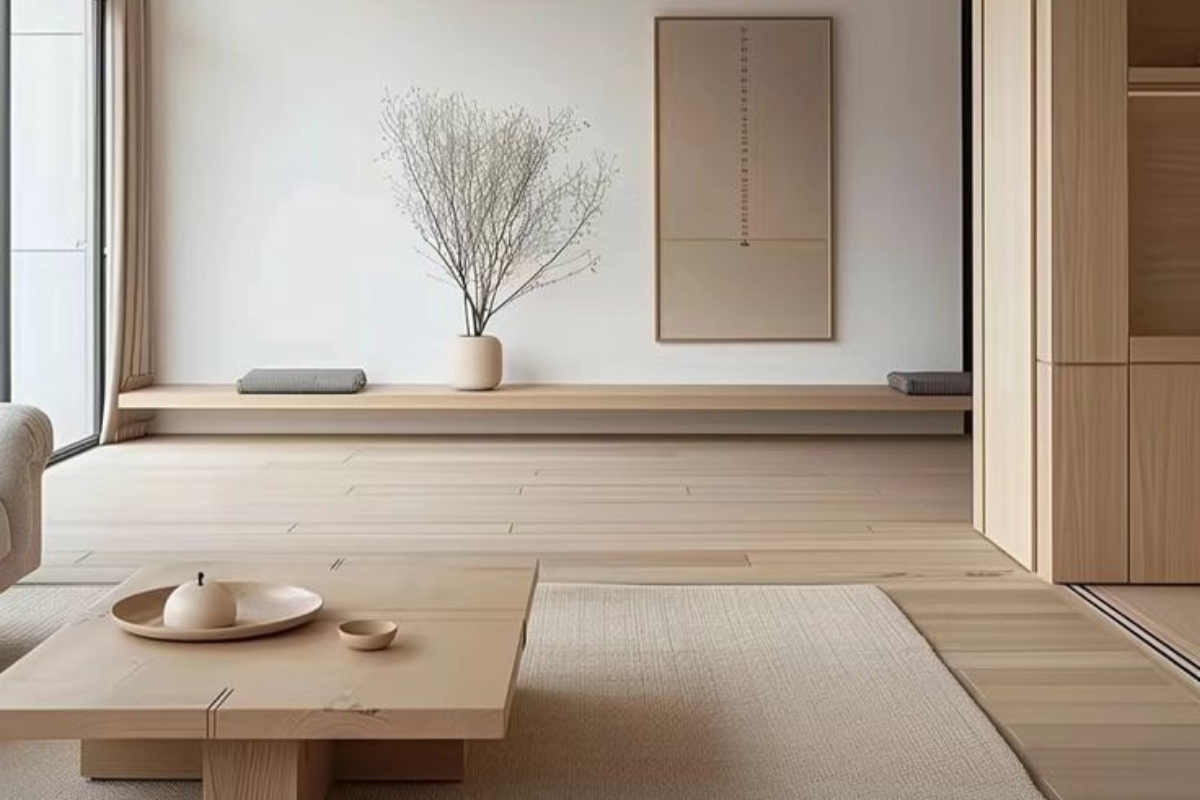Características do estilo minimalista aplicadas à decoração com pisos de madeira