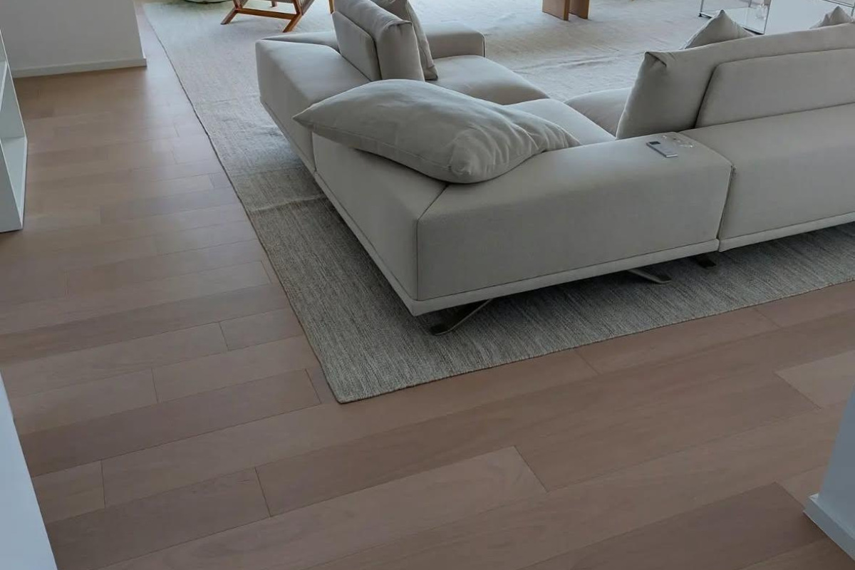 Piso de Madeira Tauari Linha Nordic